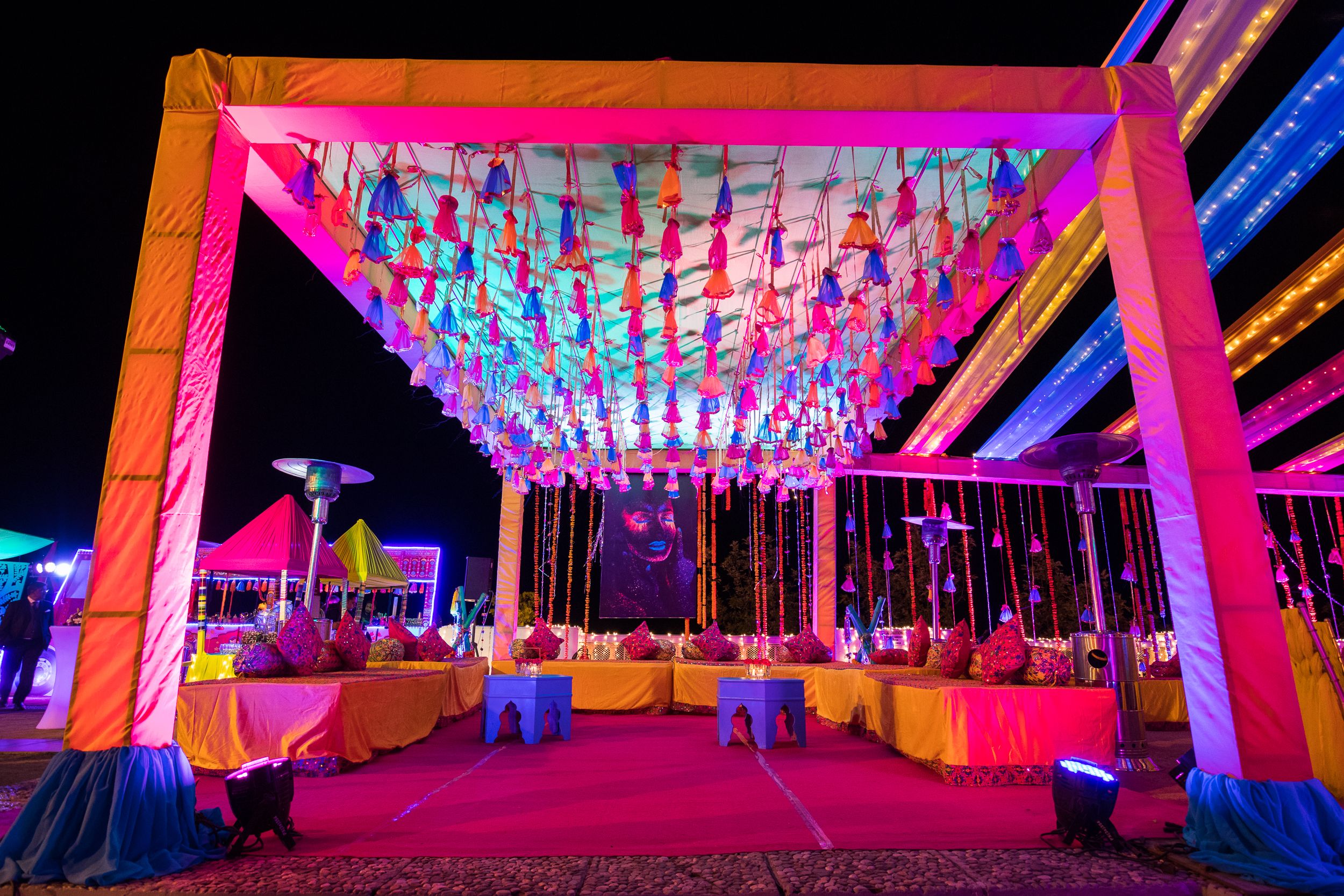 Match Mehndi Decoration