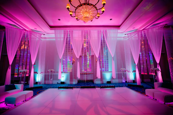 Elegant Drape and Lights