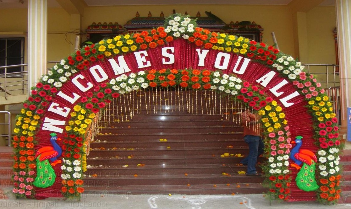 Floral Entrance Arch
